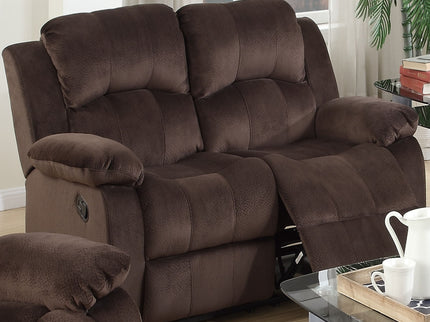 Modern Style Living Room Set With Reclining