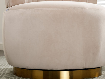 360 Degree Swivel Cuddle Barrel Accent Sofa Chair
