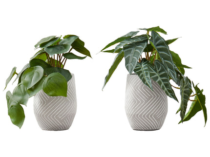 Artificial Alocasia Plant (Set of 2)