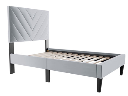 Bed Set With Adjustable Headboard