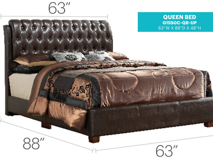 Tufted Upholstered Bed