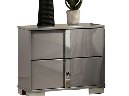 Nightstand With Vertical Handles