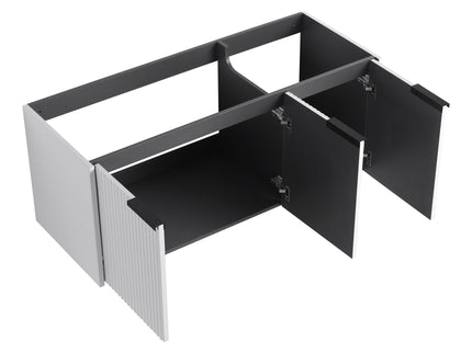 Contemporary Wall Mounted Bathroom Vanity With Soft Close Doors