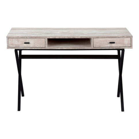 Computer Desk For Home Office, Laptop, Storage Drawers, Glossy Contemporary & Modern