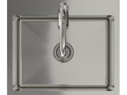 Darwin - Deluxe Laundry Cabinet With Pull-Out Faucet And Stainless Steel Sink
