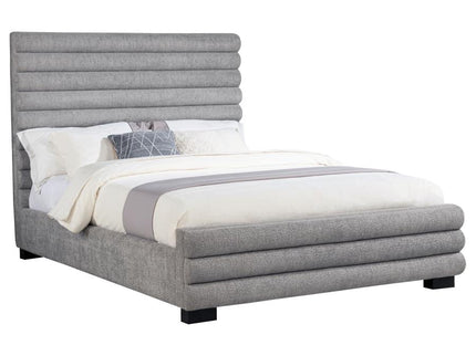Patricia 58-inch Boucle Upholstered Queen Bed Grey