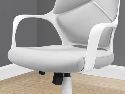 Office Swivel Chair, Adjustable Height, Ergonomic, Armrests, Contemporary & Modern