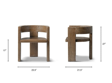 Soren - Accent Curved Dining Chair