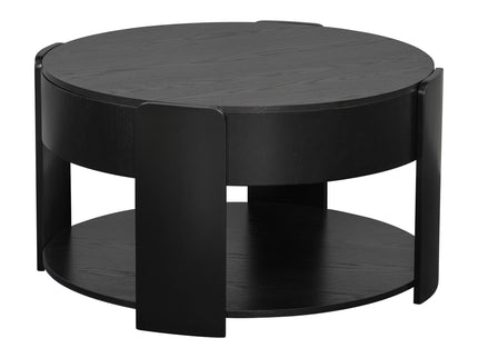 Round Lift Top Coffee Table With Hidden Storage