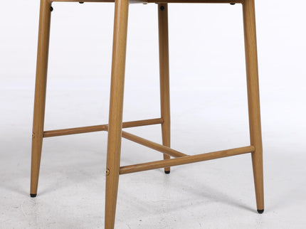 Upholstered Counter Height Bar Stools For Kitchen Island (Set of 2) - Beige