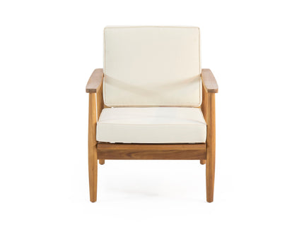 Emmry - Outdoor Acacia Wood Club Chair