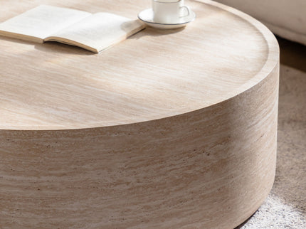 Round Coffee Table For Living Room - Amber