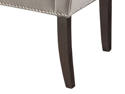 Elegant Design Bench Upholstery, Solid Wood Frame