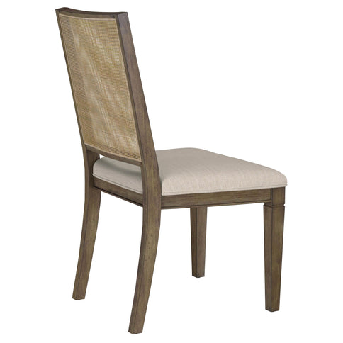 Stewart - Back Dining Side Chair (Set of 2) - Light Brown