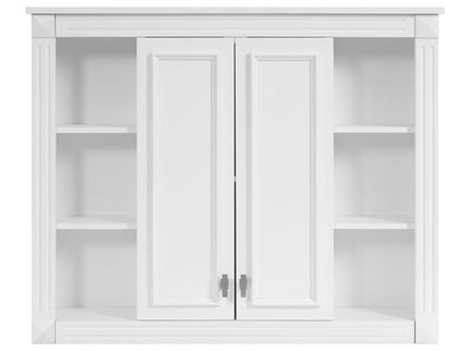 Wall-Mounted Medicine Cabinet With Adjustable Shelf, Soft-Closing Hinges - White