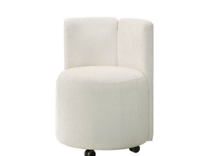 Side Chair With Swivel (Set of 2) - White