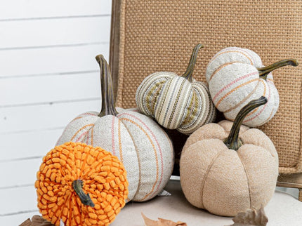 Weighted Pumpkin Ornament Decor For Holiday