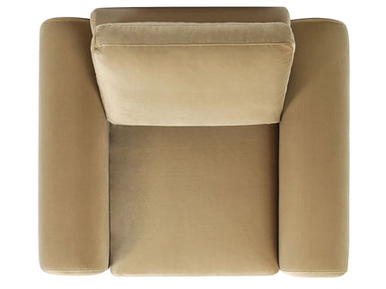 Mason - Arched Arm Chair - Camel Brown Beige