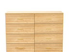 Light Brown / 8 Drawers
