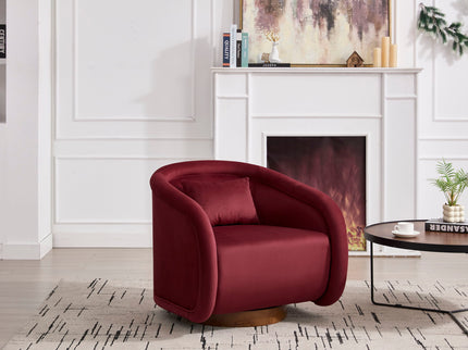 Swivel Accent Chair With 360 Degree Rotating