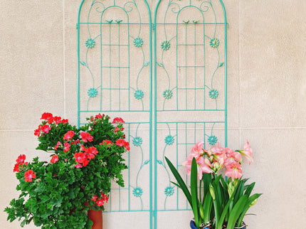 Metal Garden Trellis Rustproof Trellis For Climbing Plant Outdoor Flower Support