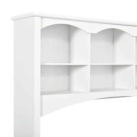 Space Saving L-Shaped Computer Desk With Keyboard Tray & Charging Stations