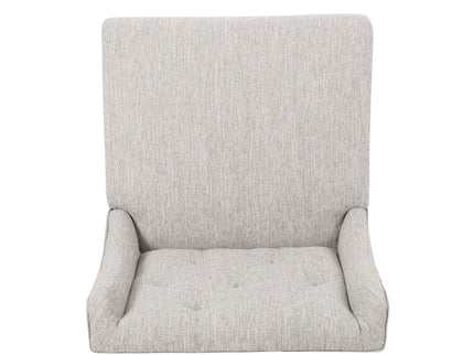 Vienna - Contemporary Fabric Tufted & Wingback Counter Stools (Set of 2)