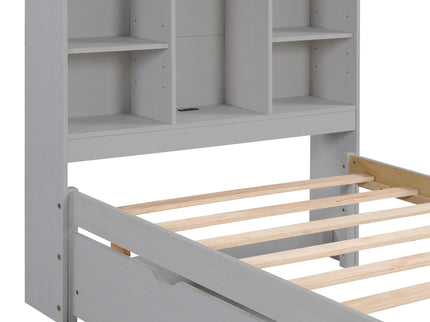 Bed Frame With Built In USB Port And 2 Drawers