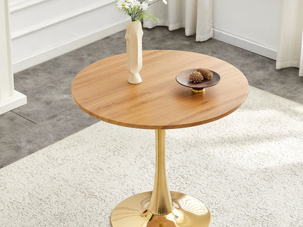 Round Dining Table With Thickened Top For Kitchen