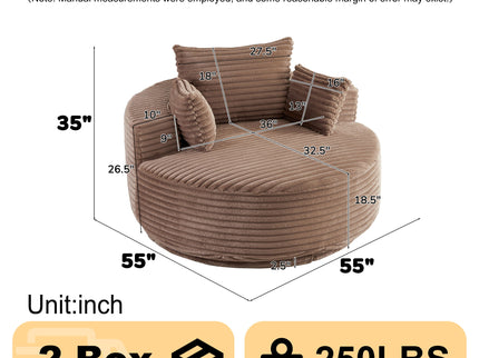 Single Sofa, Sleeper Chair For Living Room