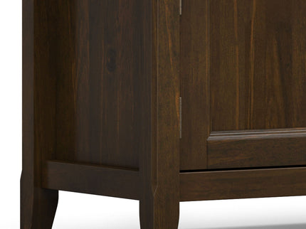 Burlington - Low TV Media Stand - Mahogany