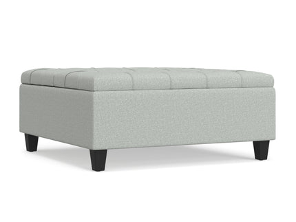 Harrison - Coffee Table Storage Ottoman Lift Top - Stone Gray