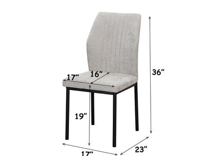 Leander - Side Chair (Set of 2) - Gray