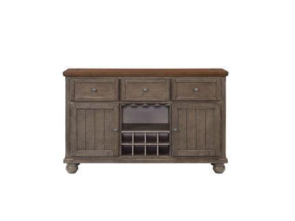 Rustic 2 Tone Sever With Powerpack - Gray