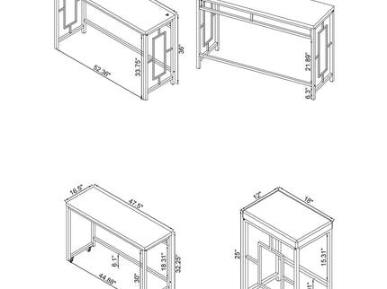 Laguna - Counter Height Dining Set