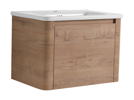 Wall Mounted Bathroom Vanity With Sink & 1 Soft Close Door