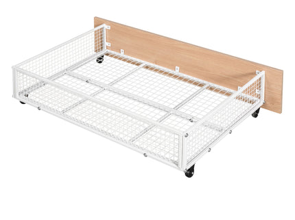 Triple Bunk Bed With Drawers And Guardrails