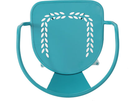 Lourdes - 3 Piece Metal Set - Teal