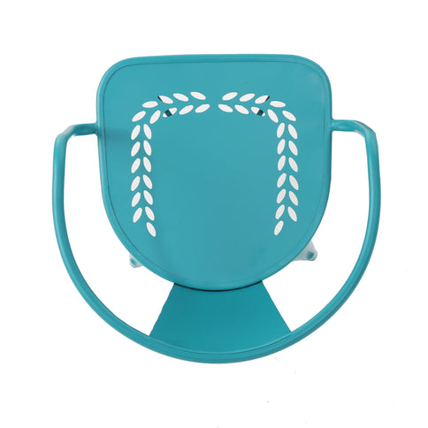 Lourdes - 3 Piece Metal Set - Teal