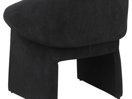 Mcdonald - Upholstered Sloped Arm Accent Chair - Black