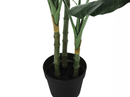 42" Tall, Artificial Plant, Evergreen Tree, Indoor, Faux, Fake, Floor, Greenery, Potted, Decorative - Green / Black