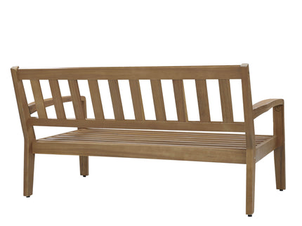 2 Piece Outdoor Conversation Set (Loveseat & Coffee Table With Water-Resistant Cushions)