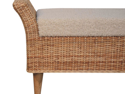 Riviera - Woven Bench - Oak