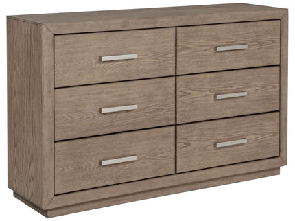 Gibbons - 6 Drawer Dresser With Ample Storage - Brown