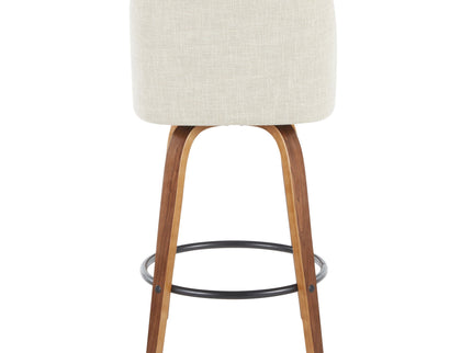 Toriano - Mid-Century Modern Counter Stool (Set of 2)