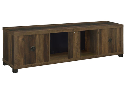 Temby - Fireplace TV Stand With Flameless Ambience - Pine Wood