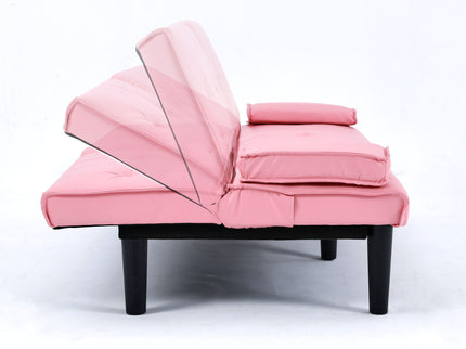 Sofa Bed With Foldable Design And Cup Holder