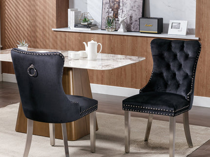 Nikki - Contemporary Upholstered Dining Chair (Set of 2)
