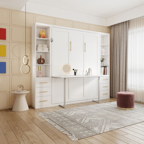 Multifunctional Vertical Murphy Wall Bed