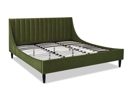 Aspen - Vertical Tufted Modern Headboard Platform Bed Set